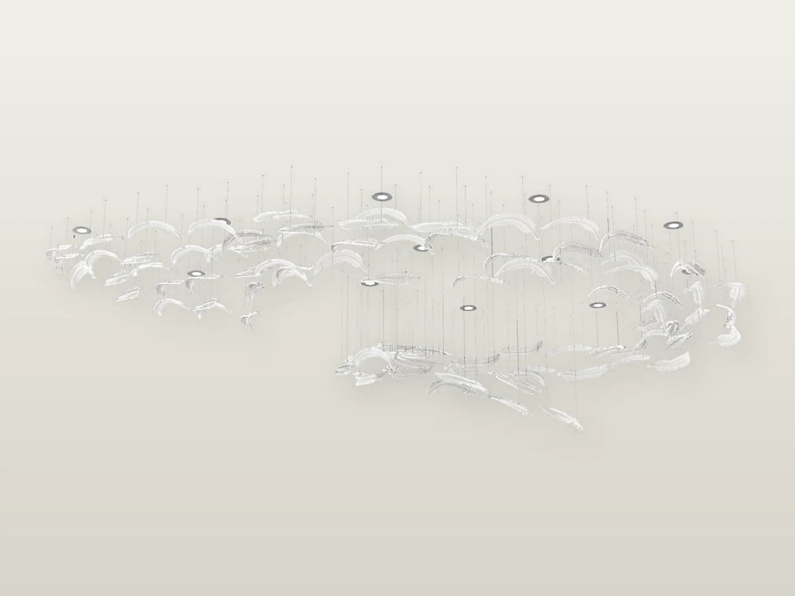 TPC-VL-AIR-M2 Airy M2 Crystal Leaf Composition product view