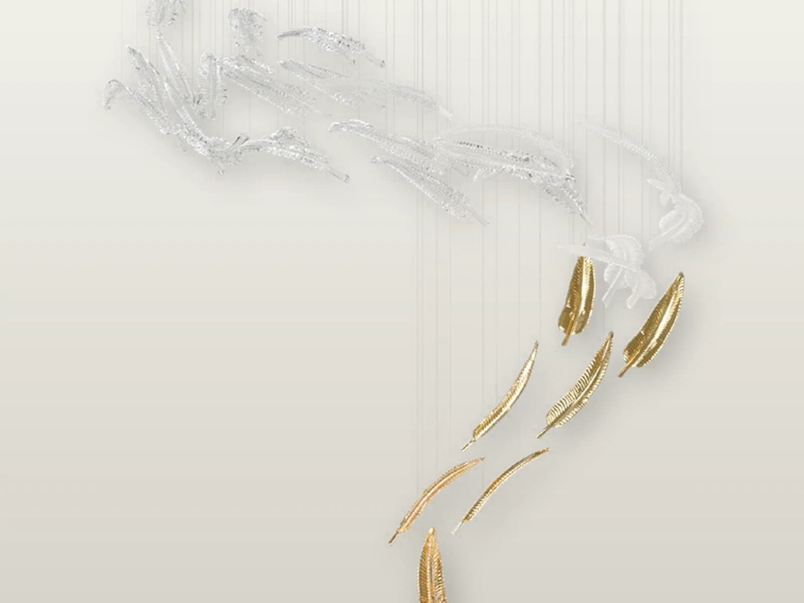 TPC-VL-AIR-S1 Airy S1 Crystal Leaf Composition construction detail