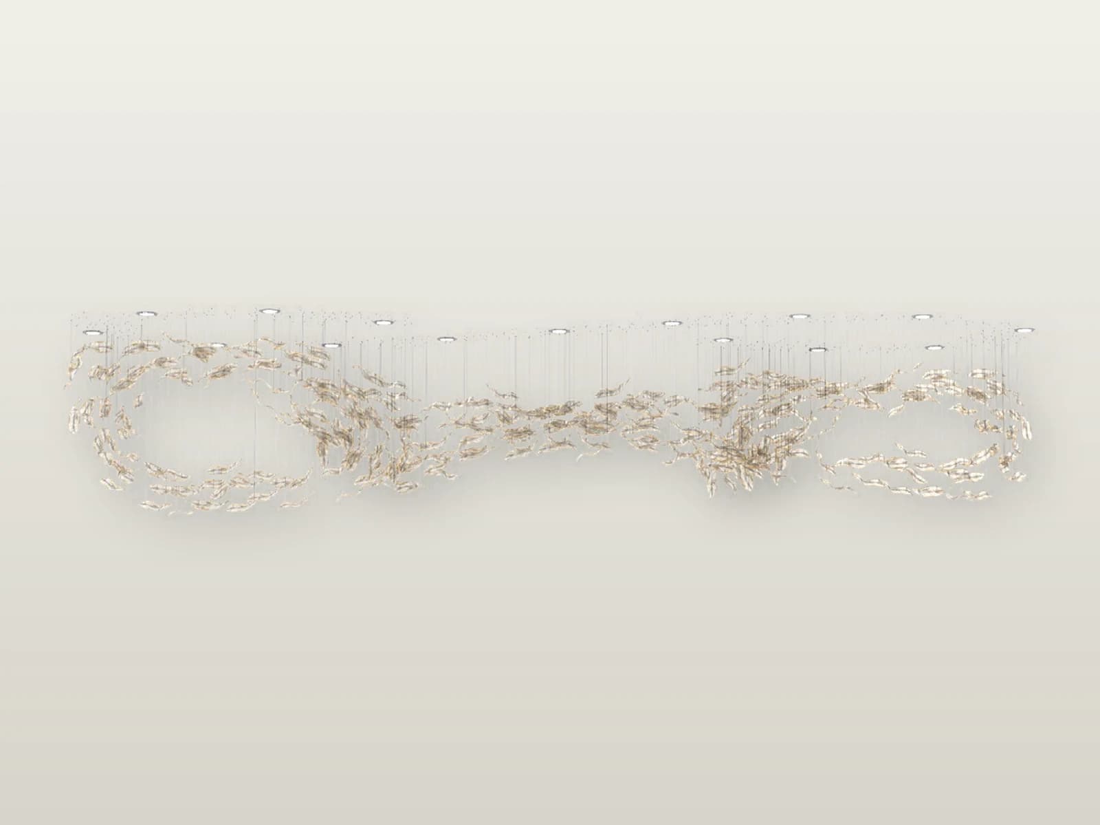 TPC-VL-CON-L Contour L Gilded Edge Crystal Composition product view