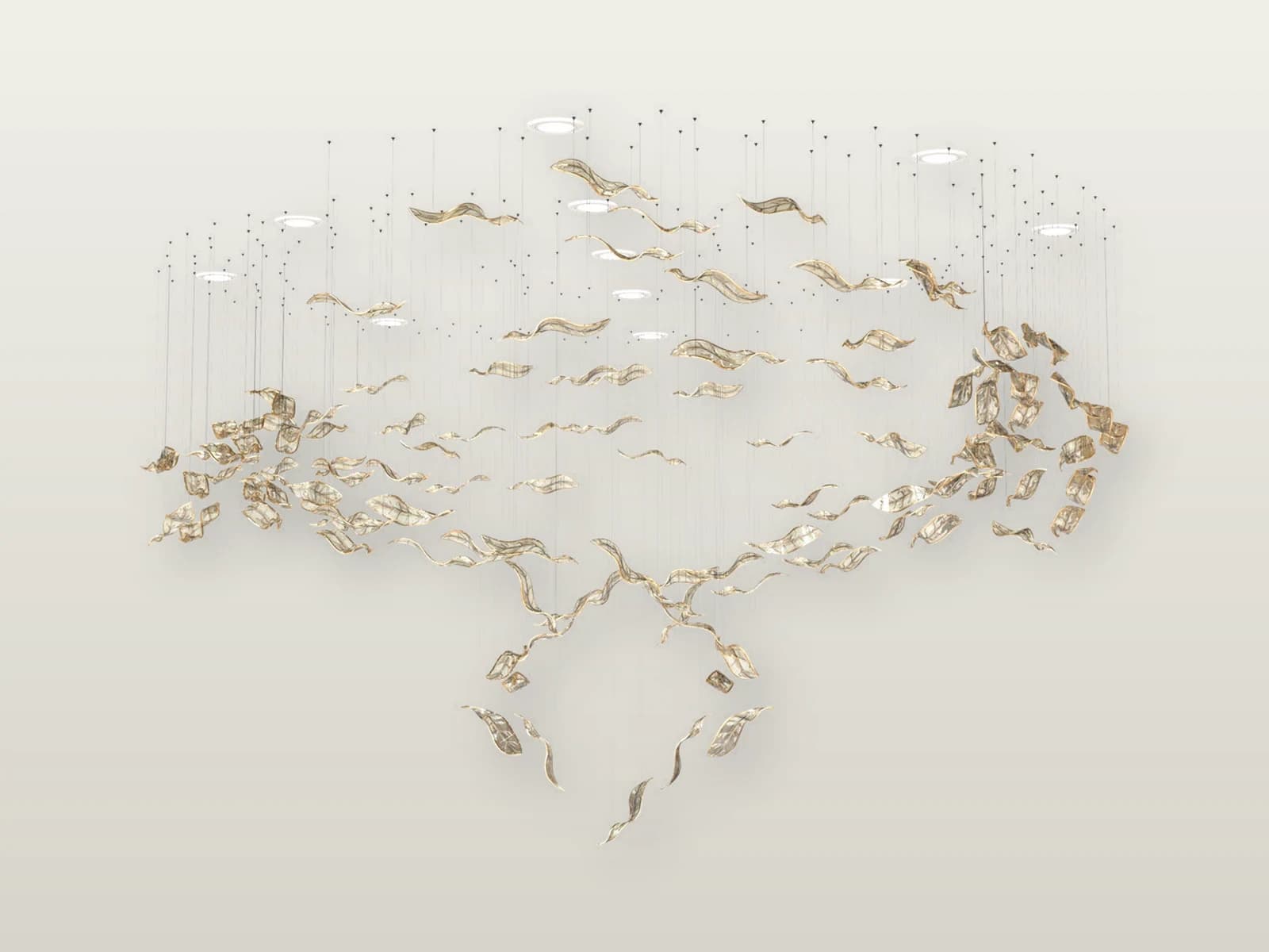 TPC-VL-CON-M Contour M Gilded Edge Crystal Composition product view