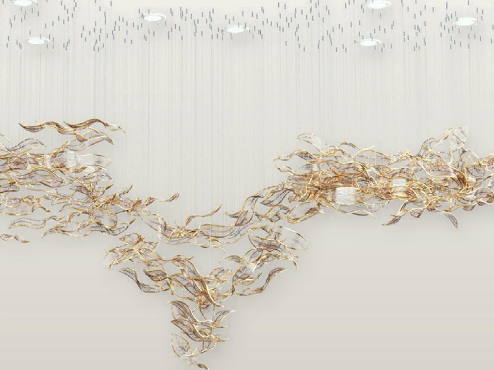 TPC-VL-CON-XL1 Contour XL1 Gilded Edge Crystal Composition construction detail