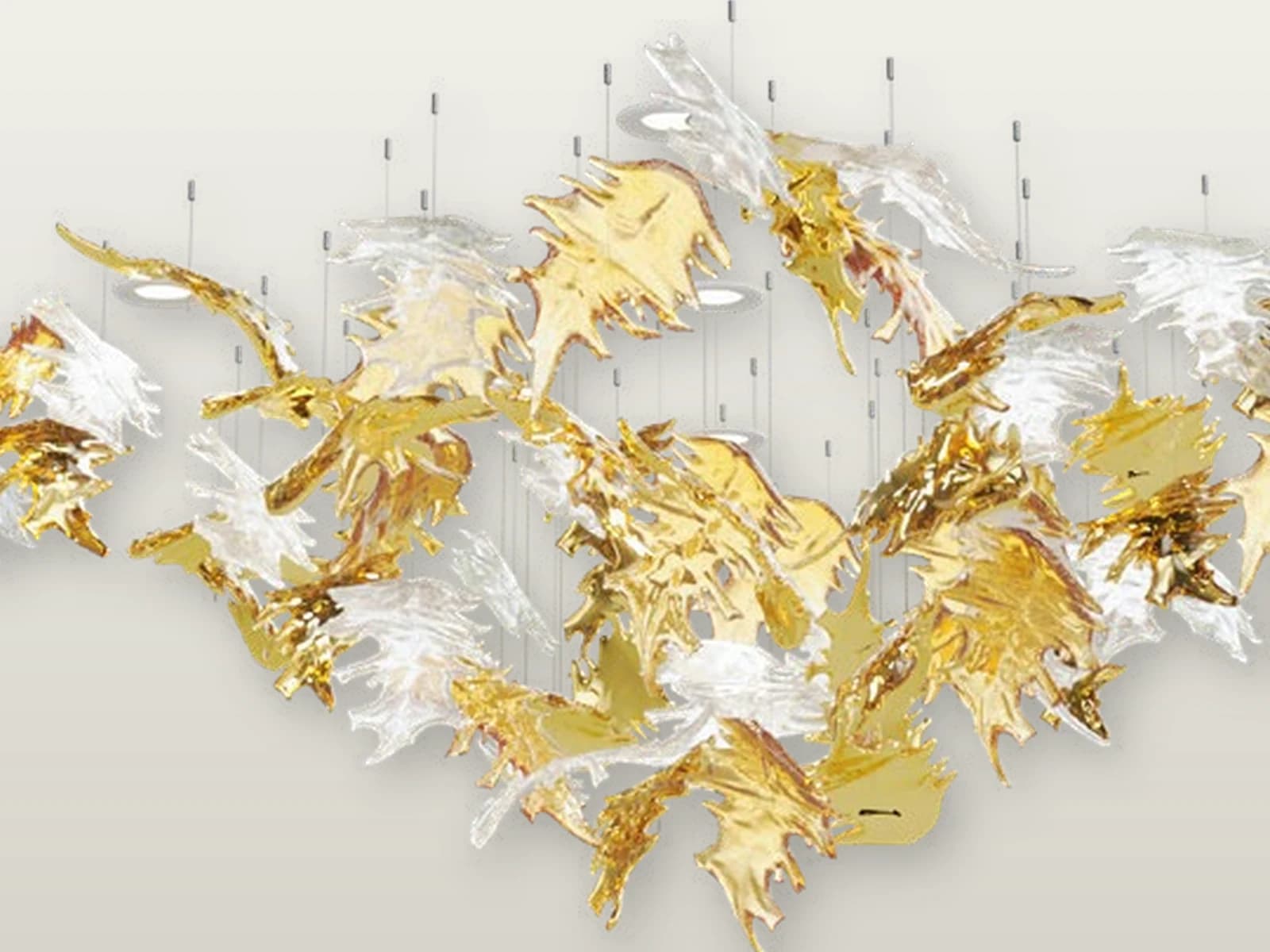 TPC-VL-FL-M1 Flying Leaves M1 Crystal Leaf Cascade material detail
