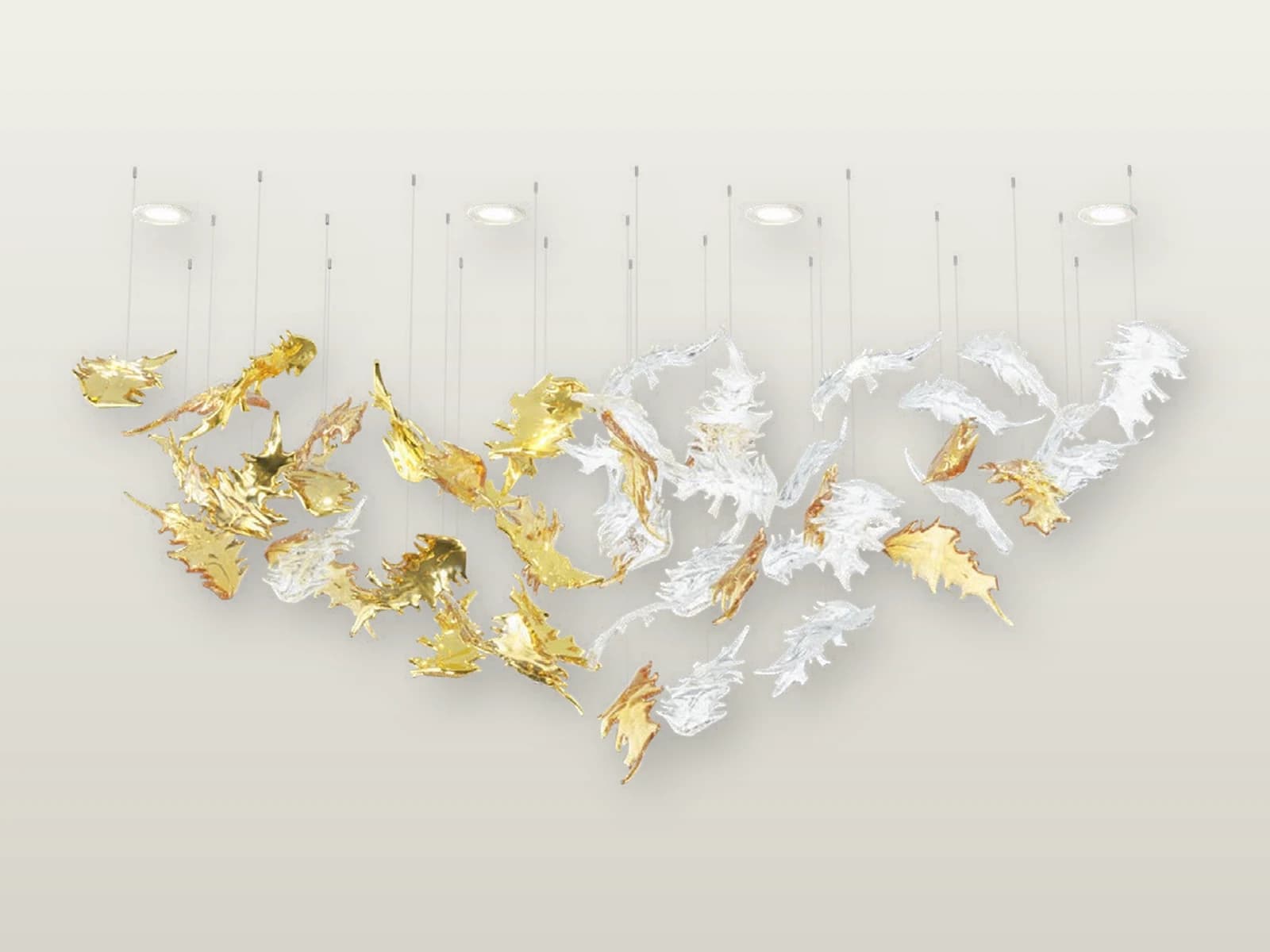 TPC-VL-FL-S2 Flying Leaves S2 Crystal Leaf Cascade product view