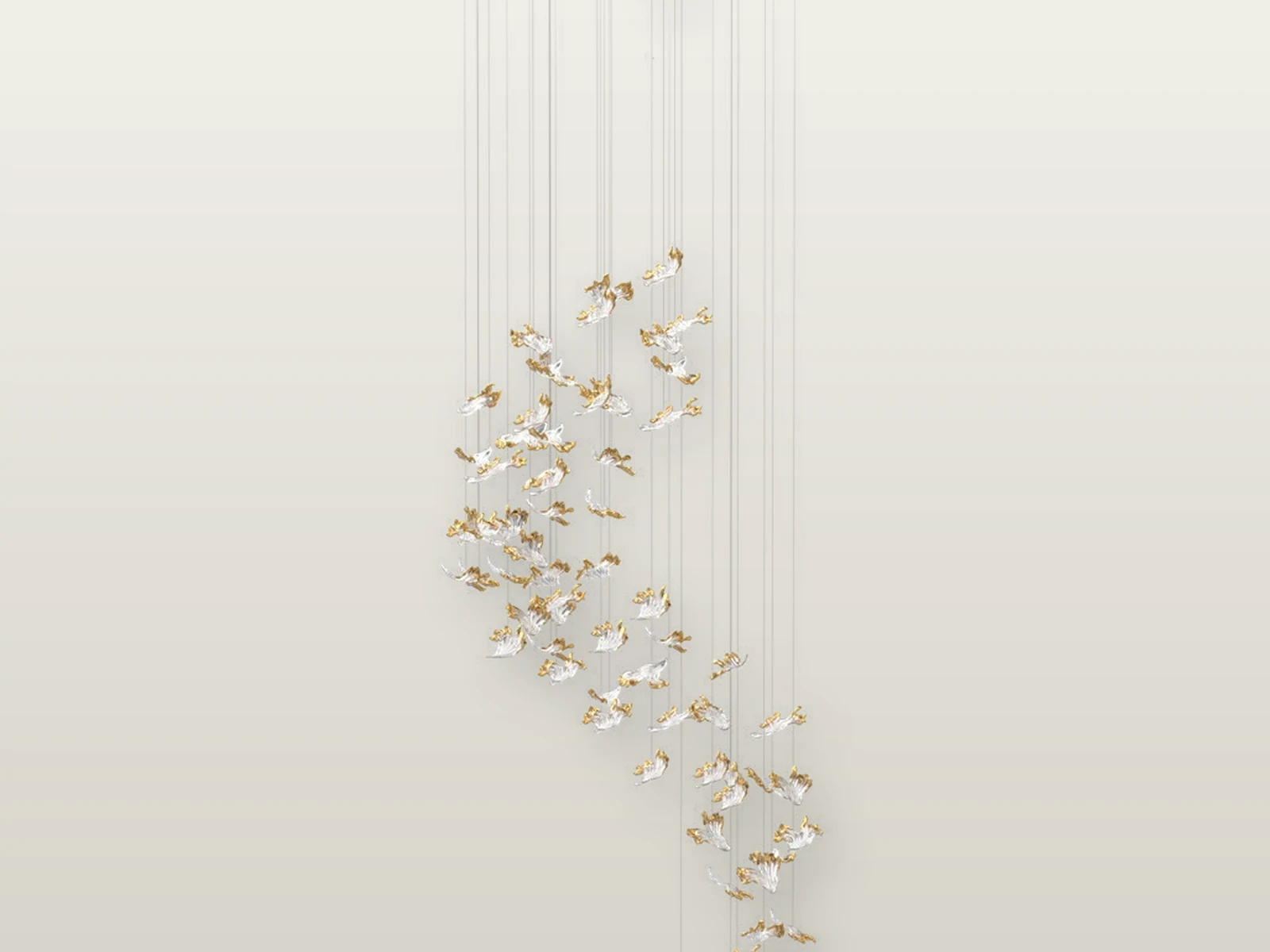 TPC-VL-FRZ-M3 Frozen M3 Gilded Crystal Cascade material detail