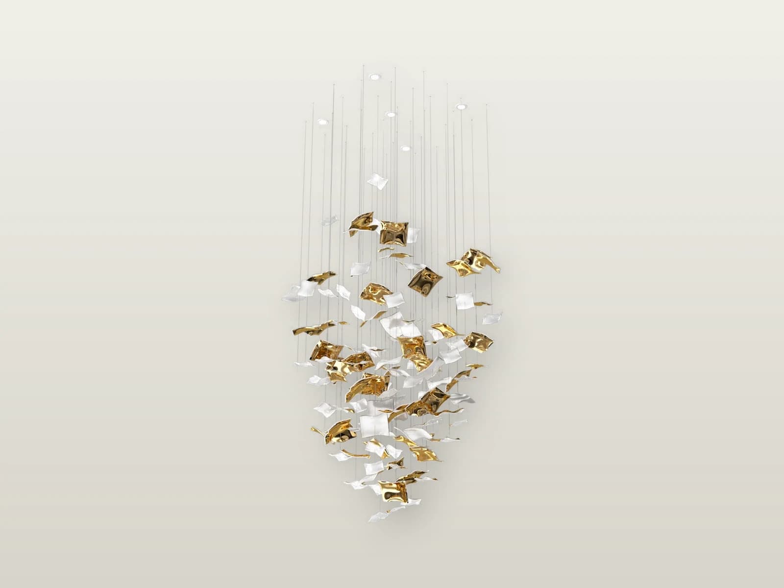 TPC-VL-KER-M1 Kerchiefs M1 Folded Crystal Cascade product view