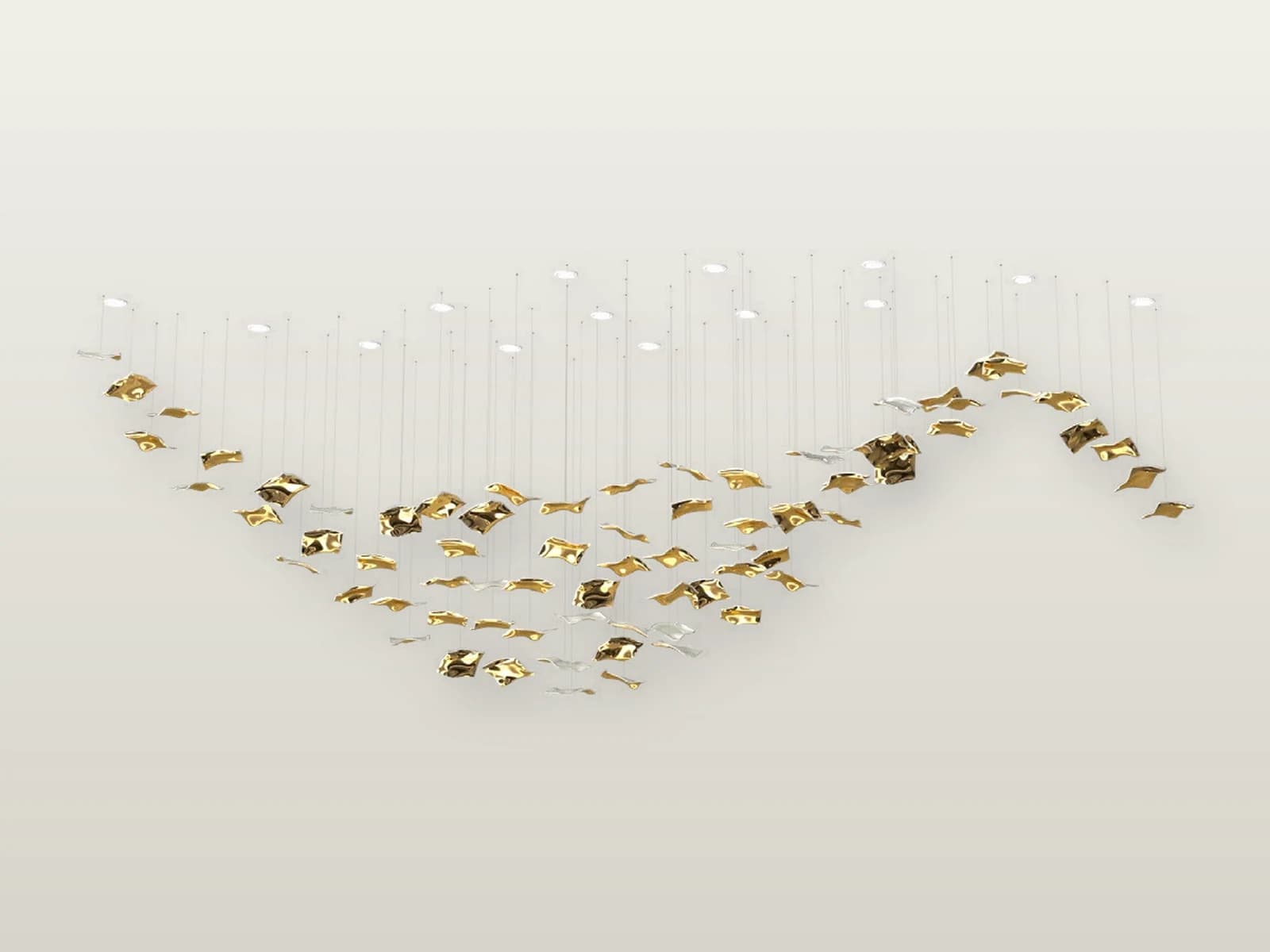 TPC-VL-KER-S1 Kerchiefs S1 Folded Crystal Cascade product view