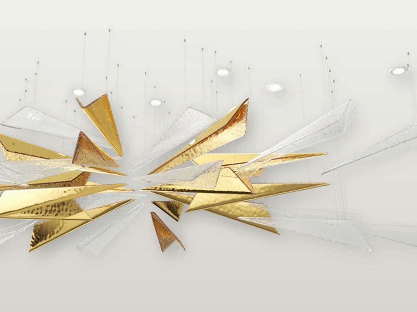 TPC-VL-VVS-S1 Vice Versa S1 Faceted Crystal Composition construction detail