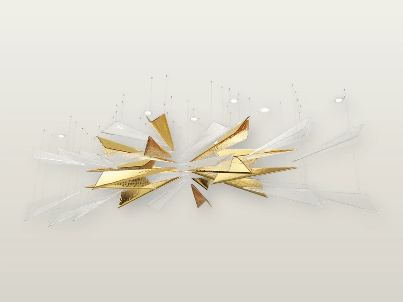 TPC-VL-VVS-S1 Vice Versa S1 Faceted Crystal Composition product view