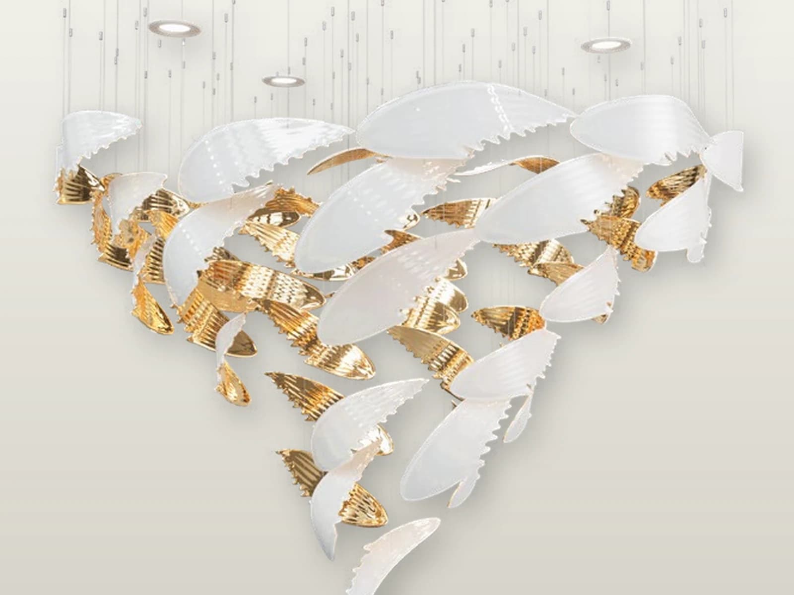TPC-VL-WNG-S1 Wings S1 Opal Crystal Wing Composition construction detail