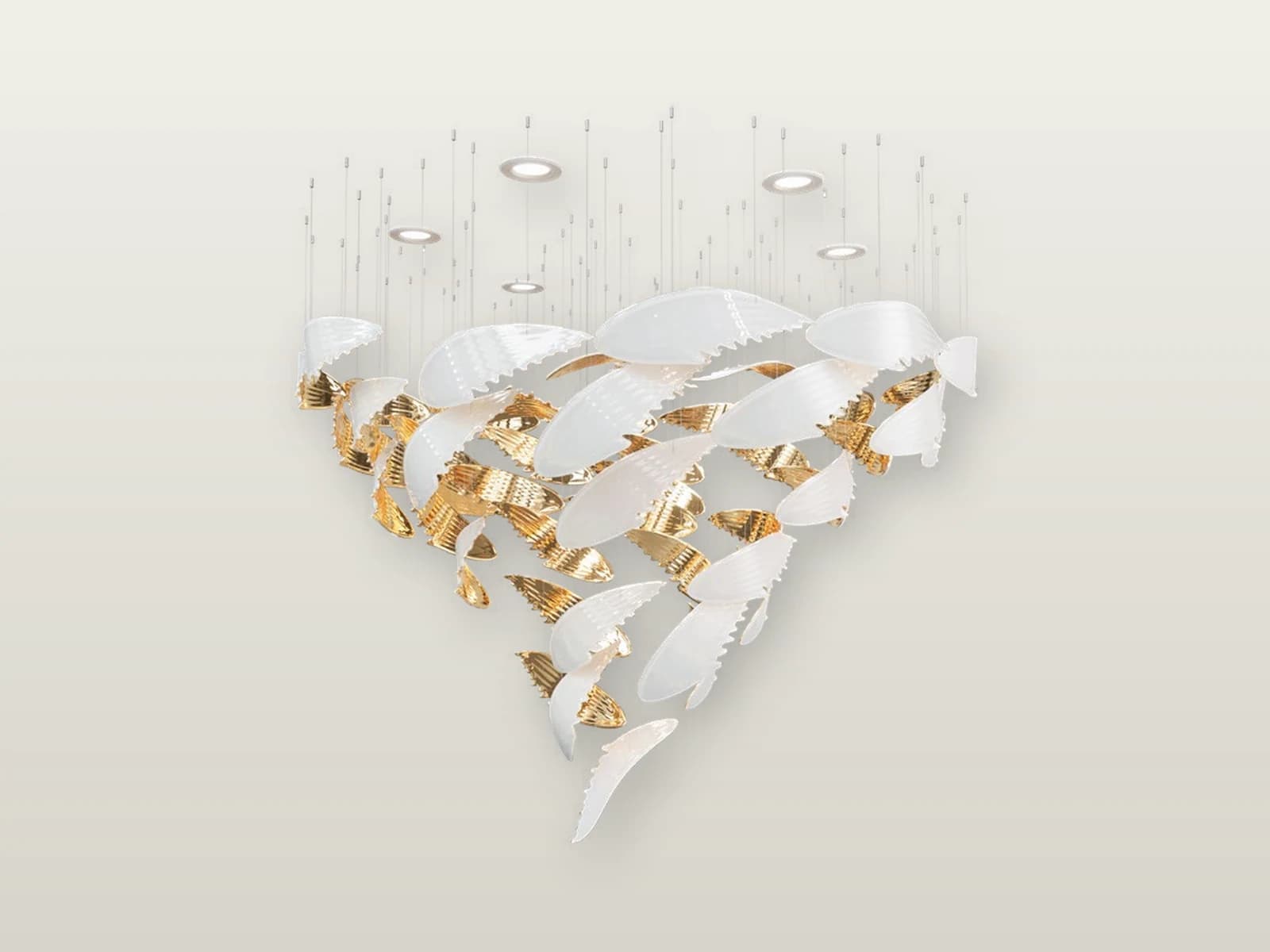 TPC-VL-WNG-S1 Wings S1 Opal Crystal Wing Composition product view