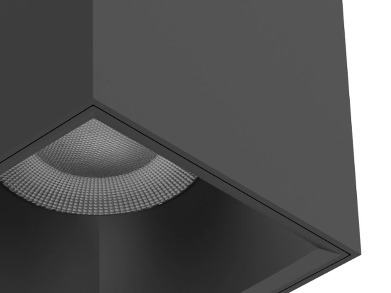 MET-MTD2401 IP65 Surface-Mounted Downlight construction view