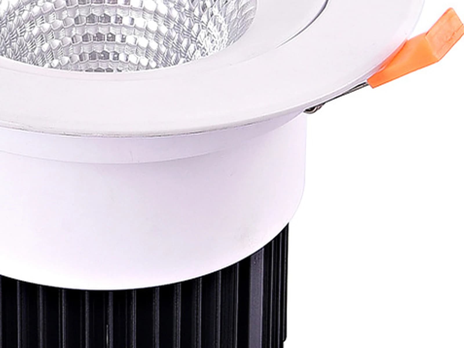 MET-TD224 High-Output Adjustable COB Spotlight construction view