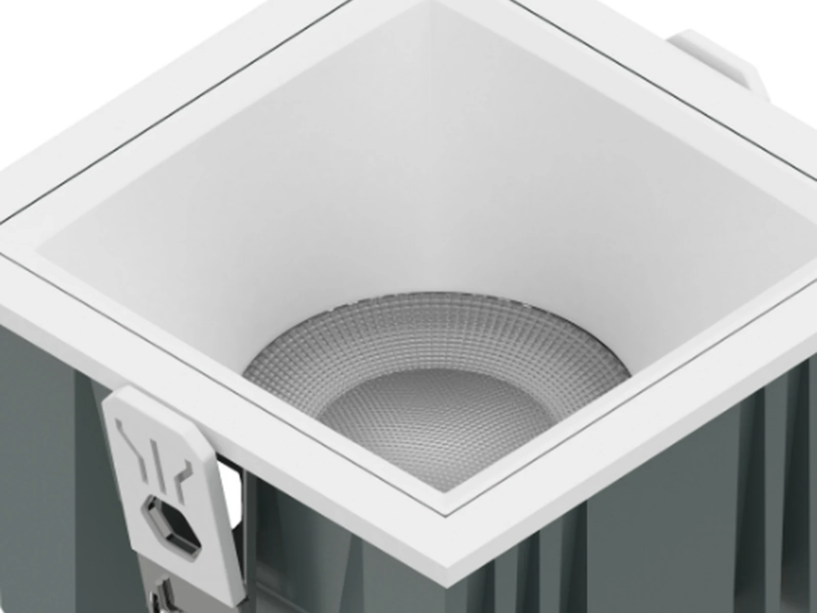 MET-TD2409 IP44 Anti-Glare Downlight optical view