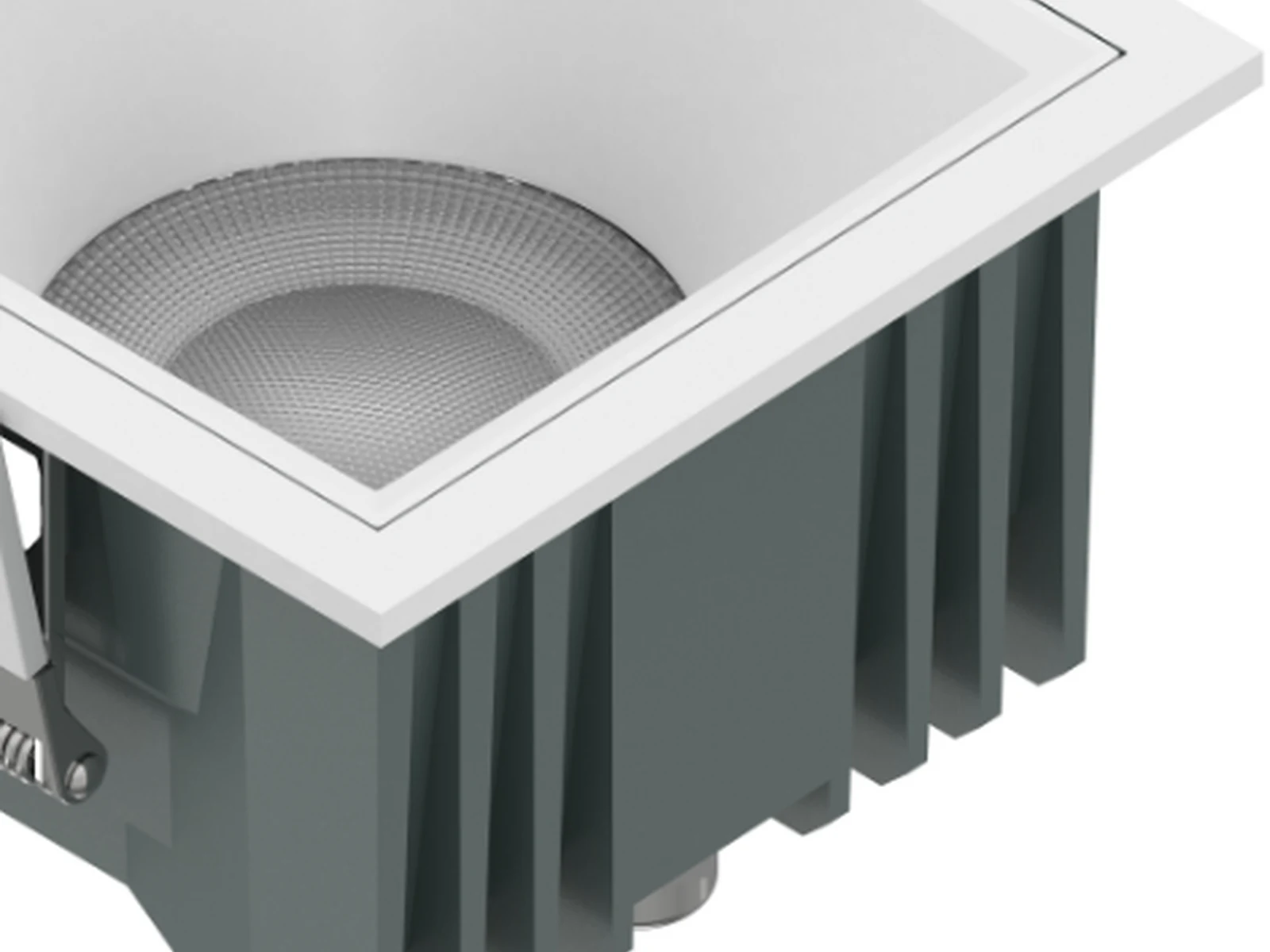 MET-TD2409 IP44 Anti-Glare Downlight construction view