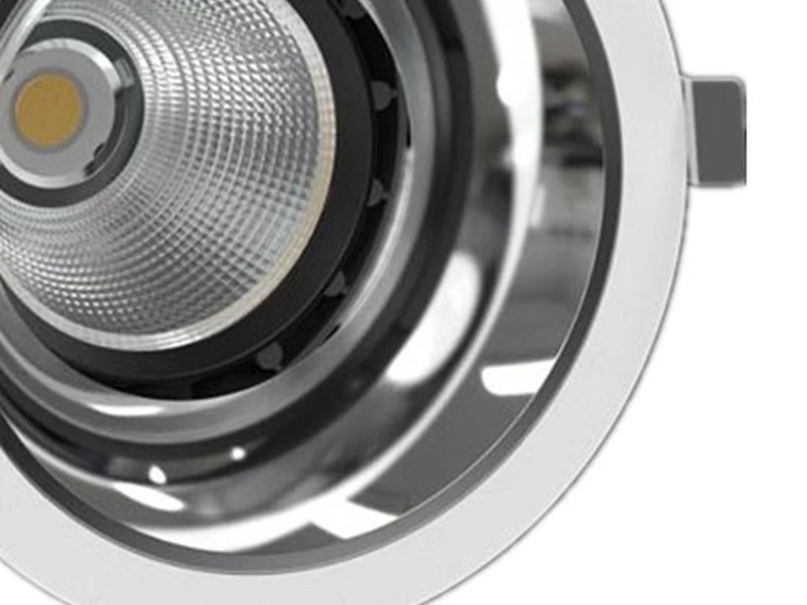 MET-TD2501 Adjustable Wall-Wash COB Spotlight construction view