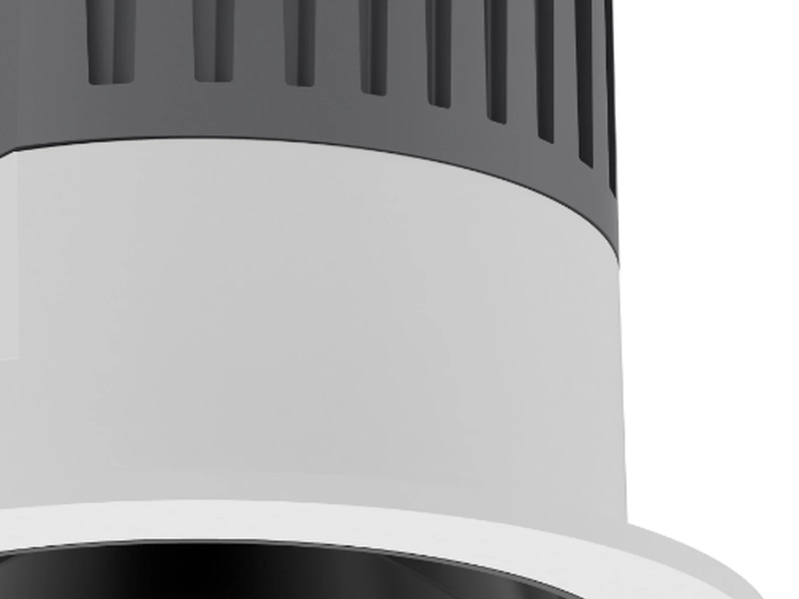 MET-TD2502 Deep-Baffle Wall-Wash COB Spotlight construction view