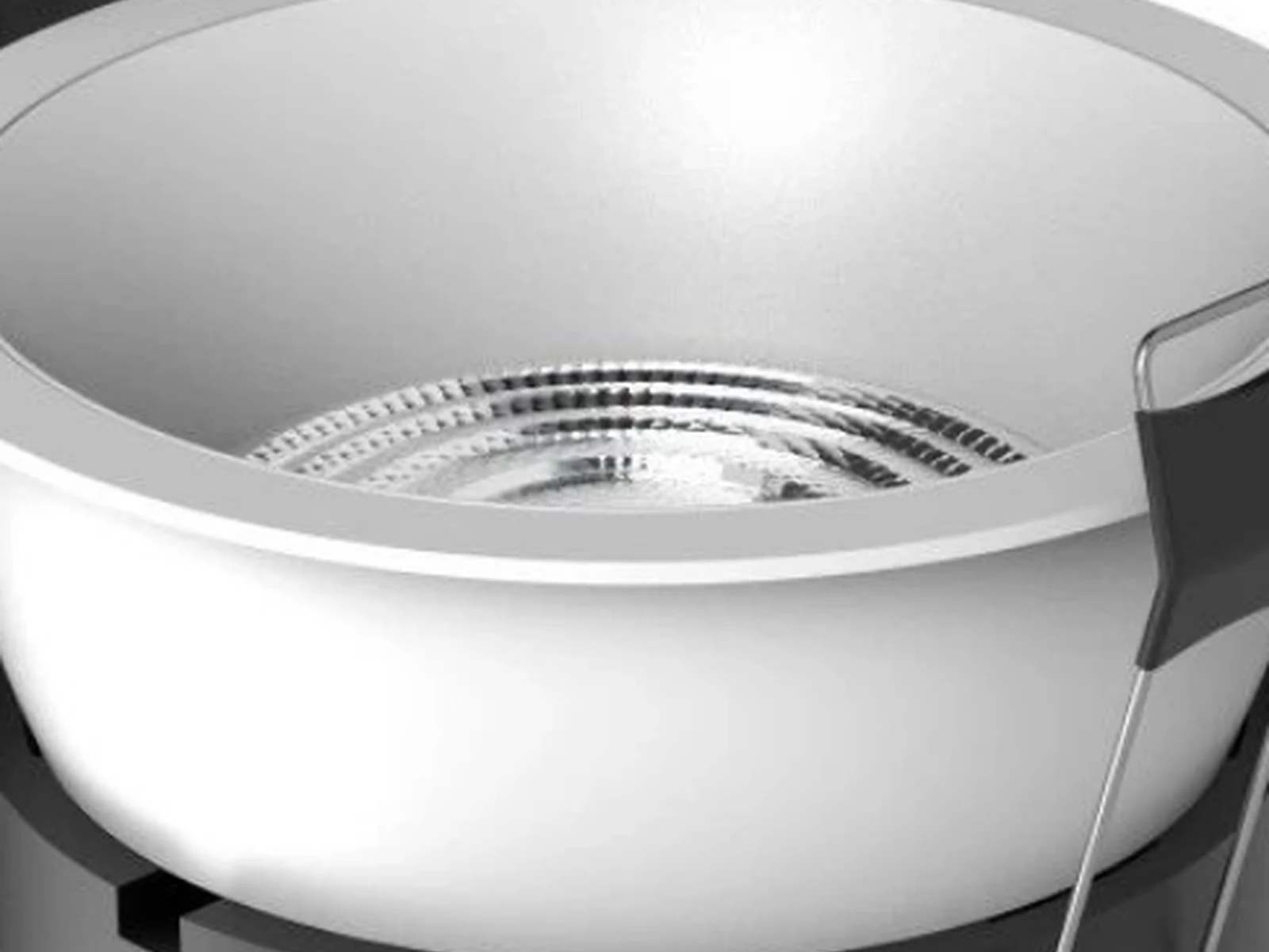 MET-TD2503 SMD Reflector Downlight optical view