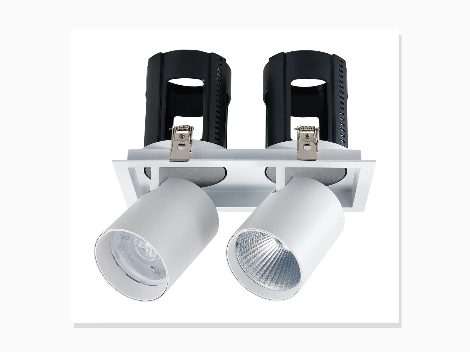 MET-TD2508 Twin Pull-Out COB Spotlight product view