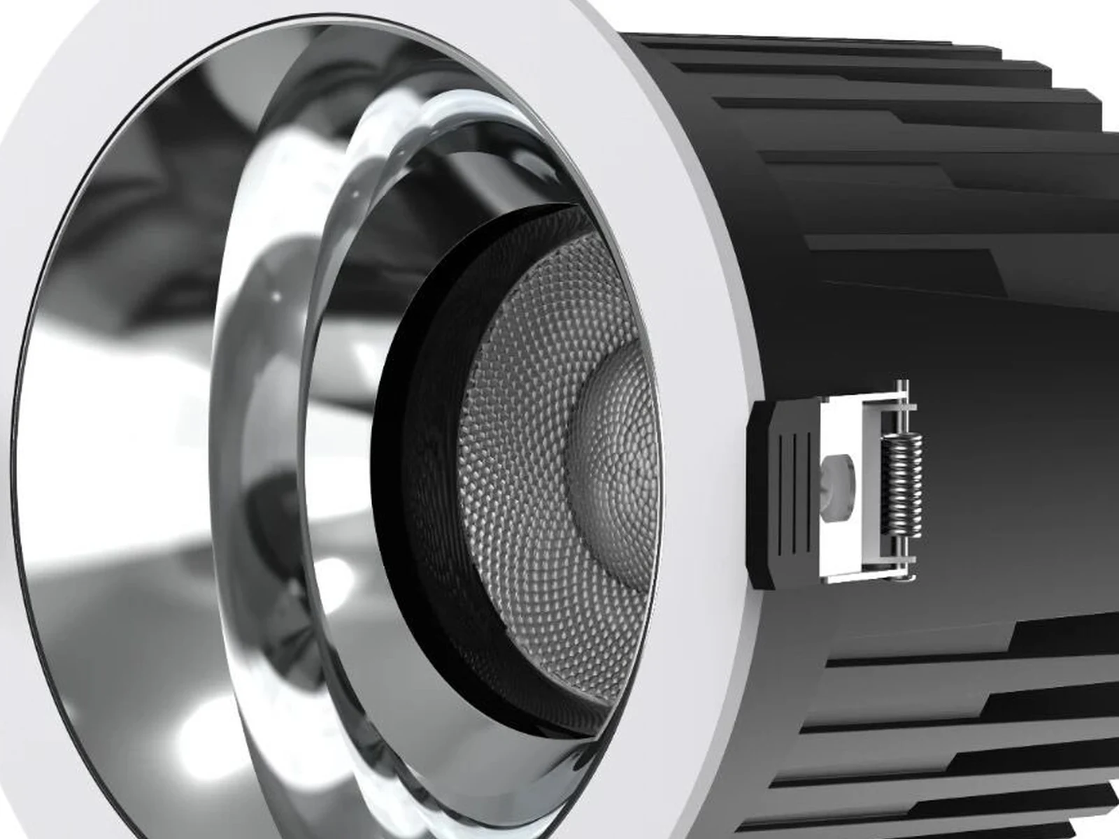 MET-TD2514 Fixed Wall-Wash COB Spotlight optical view