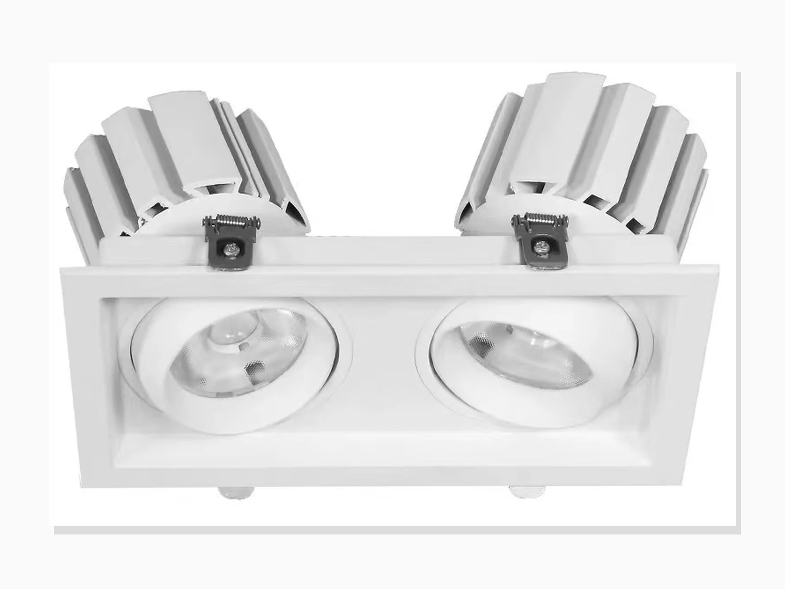 MET-TD351B Twin COB Eyeball Spotlight product view
