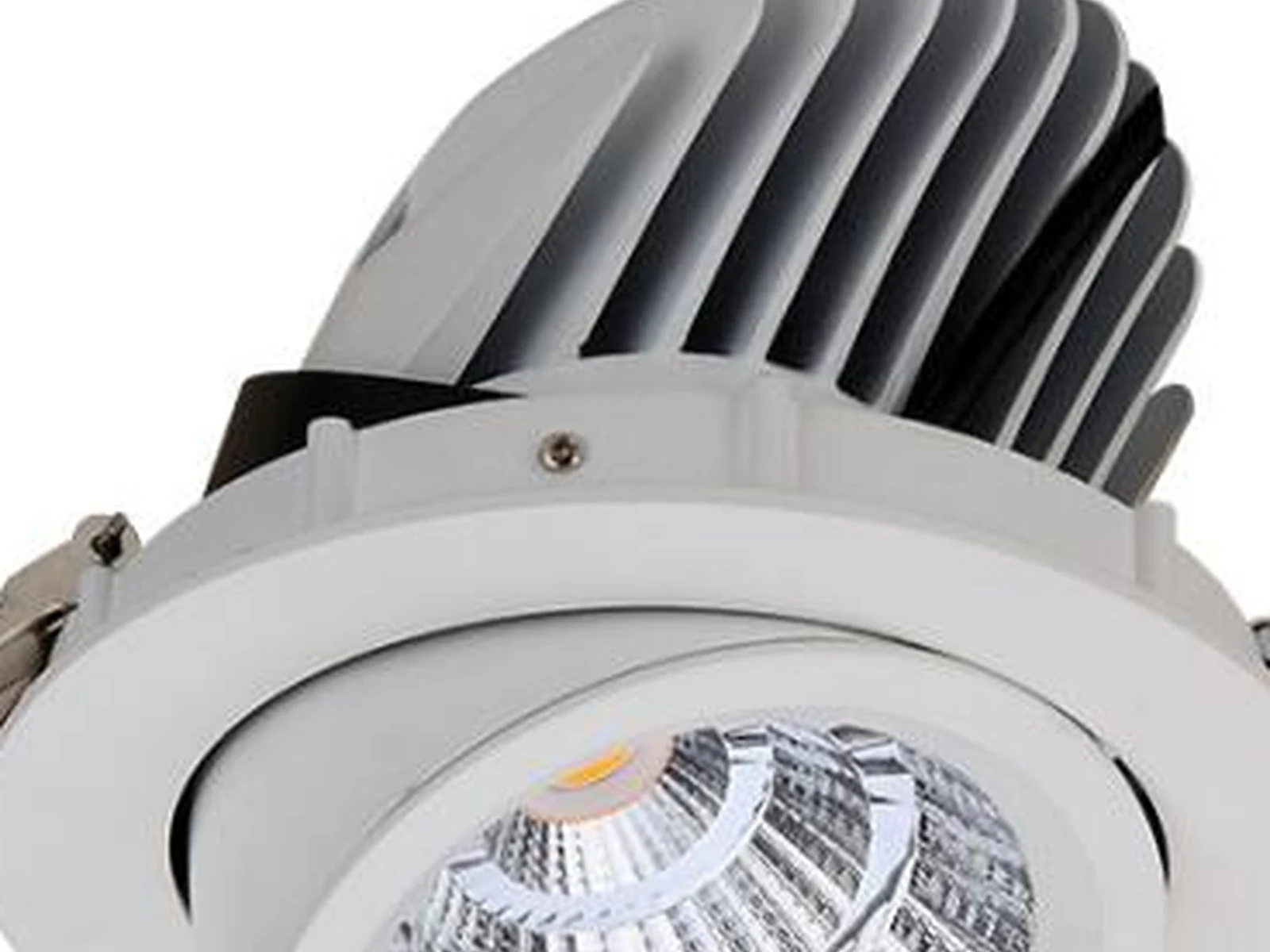 MET-TD403 Round Gimbal COB Spotlight optical view