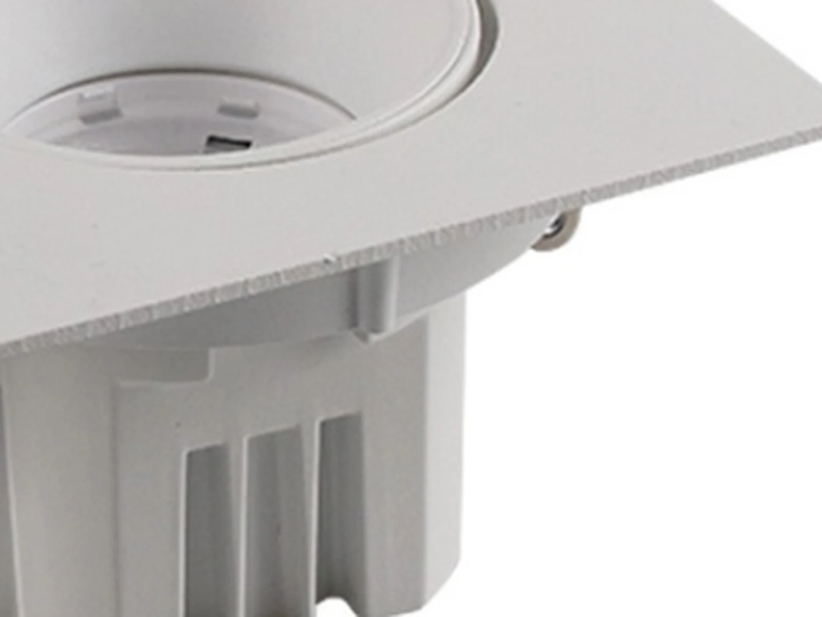 MET-TD527 Adjustable Square COB Spotlight construction view