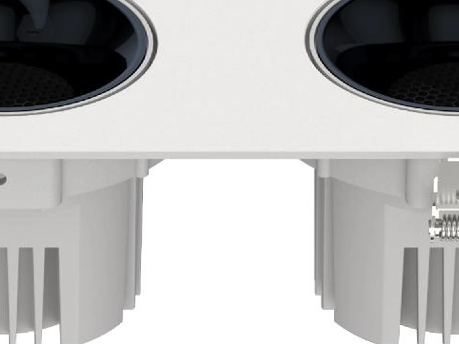 MET-TD527B Adjustable Triple COB Spotlight construction view