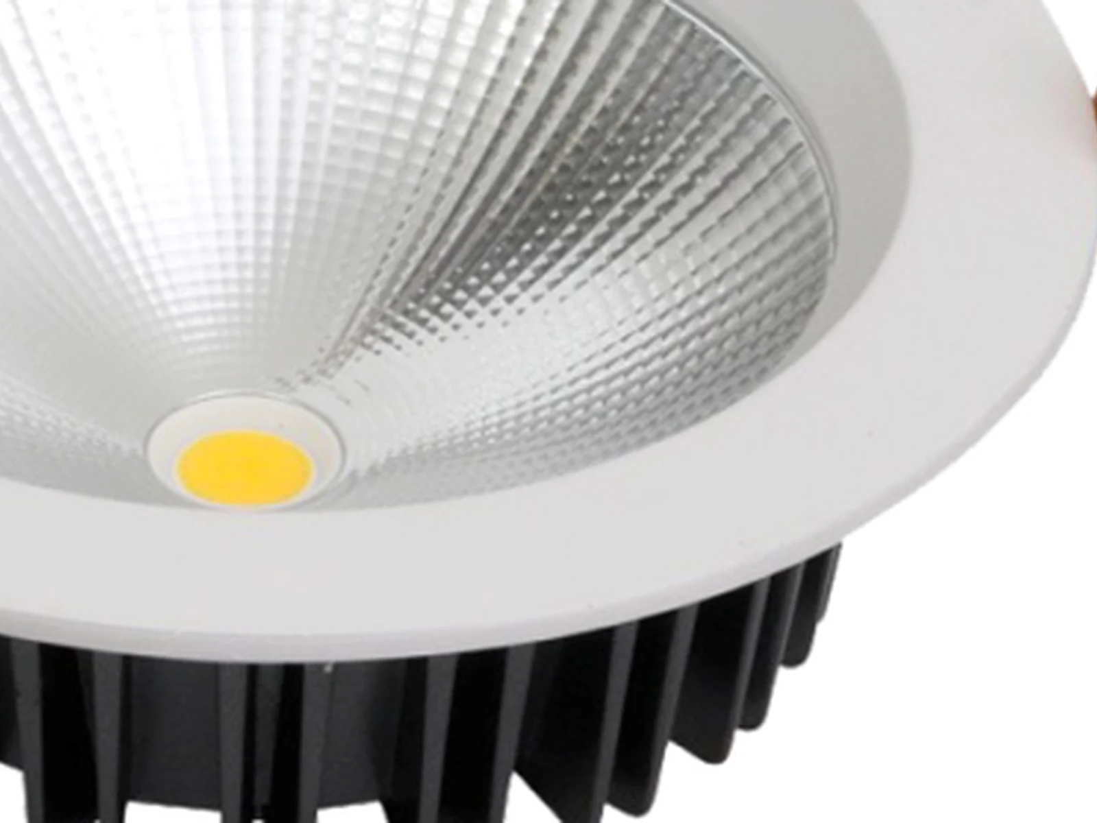 MET-TD701 Engineering Die-Cast COB Downlight construction view