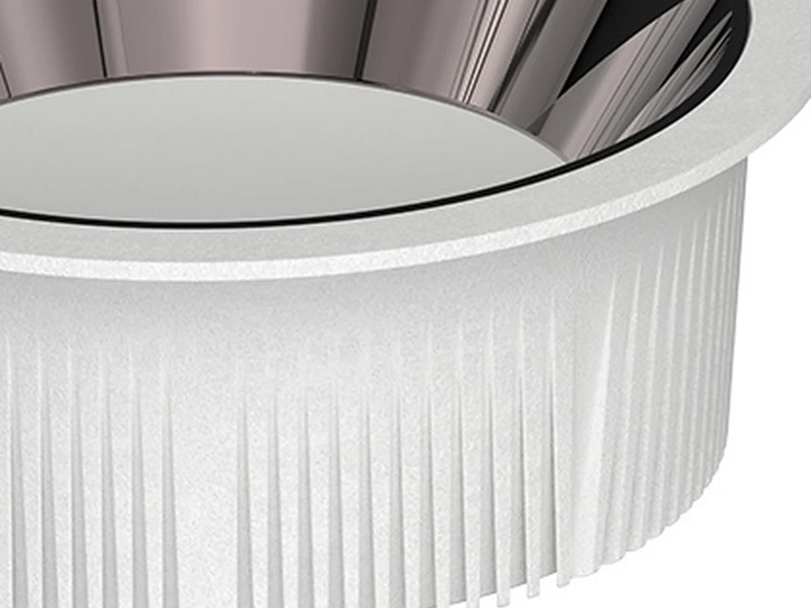 MET-TD711 Anti-Glare COB Downlight construction view