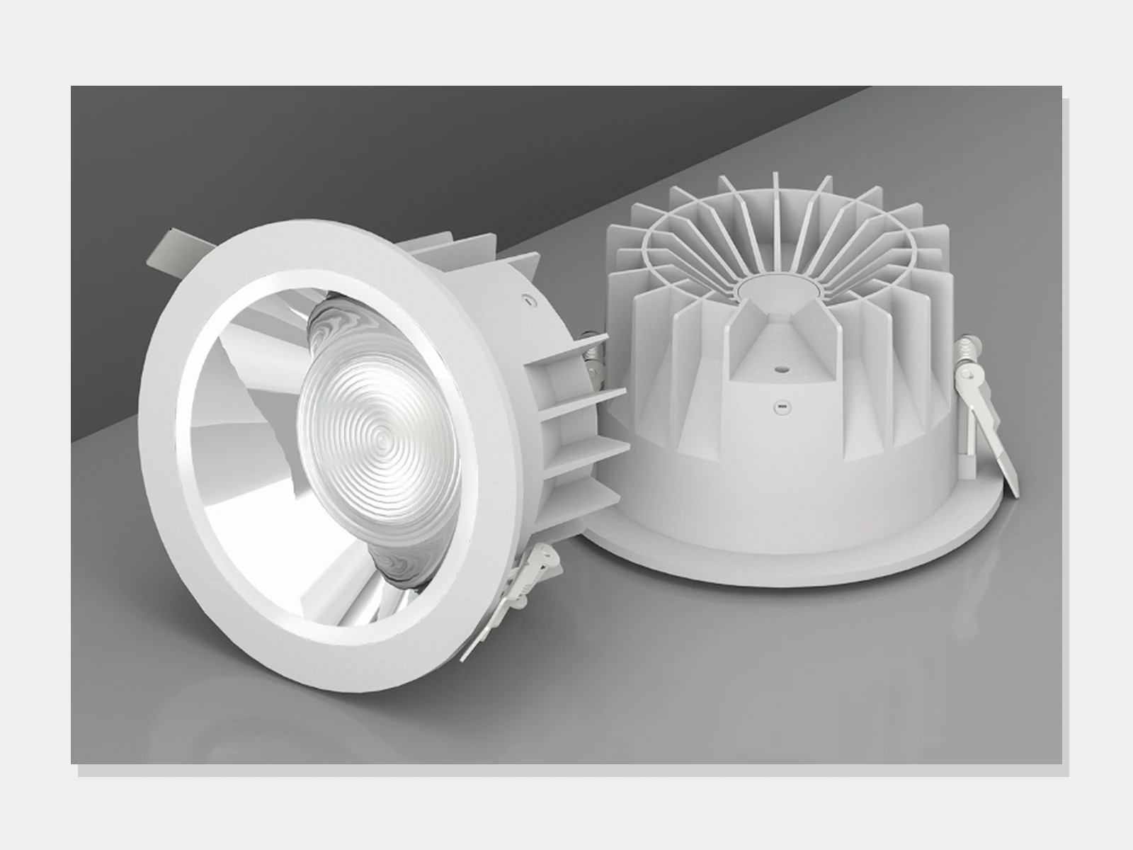 MET-TD730 Round Adjustable COB Downlight product view