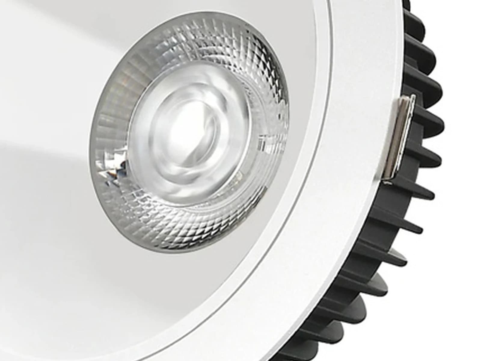 MET-TD805 Adjustable Recessed LED Downlight construction view