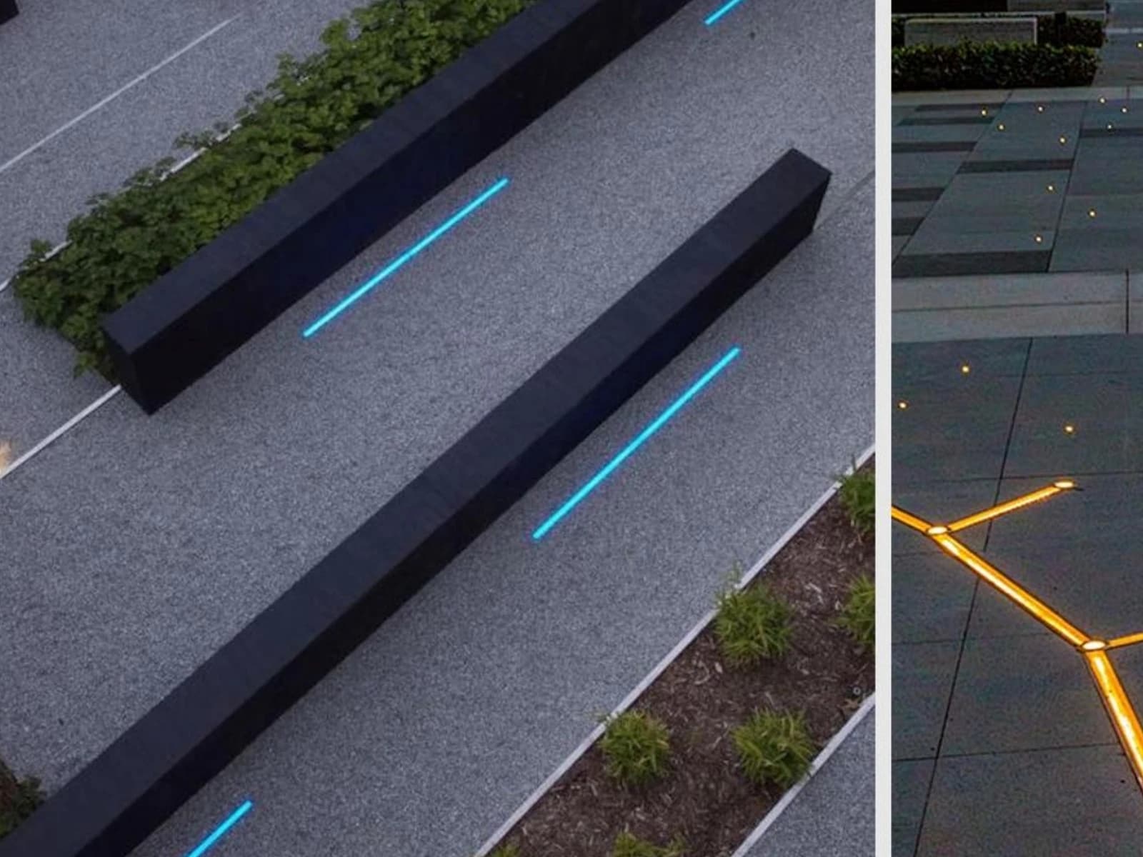 YY-DMD-2255 Linear Recessed Inground Light application view