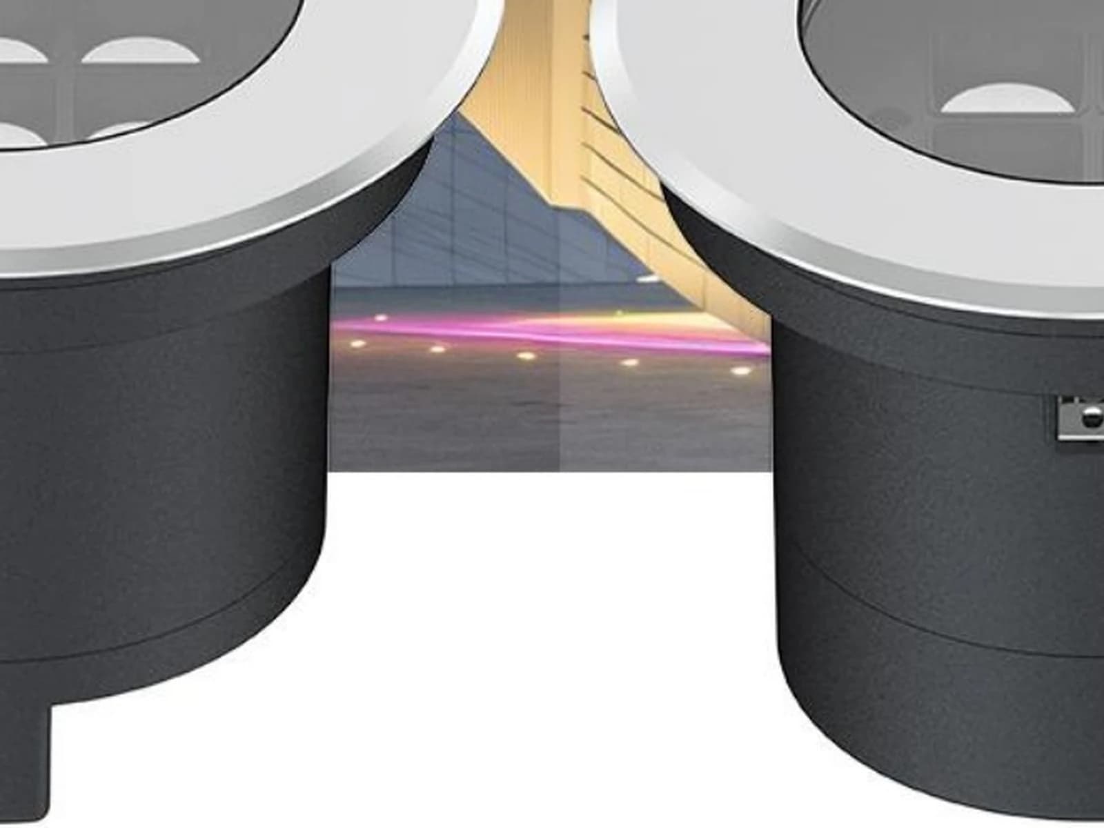 YY-DMD-C316 Round Recessed Inground Light optical or material detail